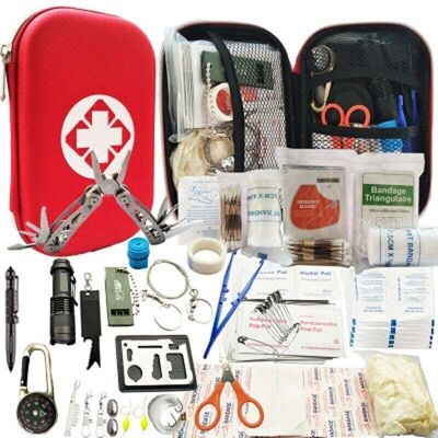 OEM Kit Di Pronto Soccorso Tattico Per Escursionismo E Campeggio – Kit Di Sopravvivenza Completo Con Robusta Custodia In Nylon 600d, 1 Pezzo OEM Kit Di Pronto Soccorso Tattico Per Escursionismo E Campeggio – Kit Di Sopravvivenza Completo Con Robusta Custodia In Nylon 600d, 1 Pezzo