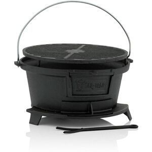 BBQ-TORO Pentola Per Grigliare In Ghisa Con Griglia Per Grigliare 32 X 33 X 18 Cm Stile Hibachi - BBQ-TORO Pentola Per Grigliare In Ghisa Con Griglia Per Grigliare 32 X 33 X 18 Cm Stile Hibachi -