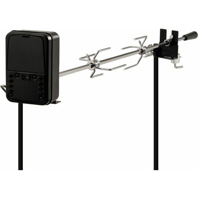 BBQ-TORO Set Di Spiedini Per Barbecue Per Falò, 90 Cm, 2 Aghi Per Carne, Motore (batteria) - BBQ-TORO Set Di Spiedini Per Barbecue Per Falò, 90 Cm, 2 Aghi Per Carne, Motore (batteria) -