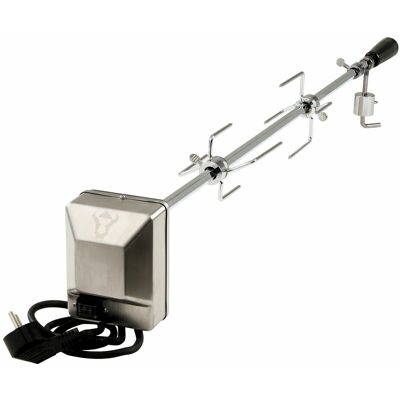 NO BRAND - Bbq-toro Set Universale Di Spiedini Per Griglia, 90 Cm, Acciaio Inox Motore 220v - 240v NO BRAND - Bbq-toro Set Universale Di Spiedini Per Griglia, 90 Cm, Acciaio Inox Motore 220v - 240v