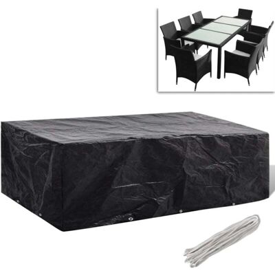 VIDAXL Copertura Per Mobili Da Giardino Con 8 Occhielli 300x140x90 Cm - VIDAXL Copertura Per Mobili Da Giardino Con 8 Occhielli 300x140x90 Cm -
