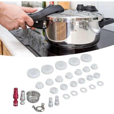 Infinite Kit Di Accessori Per Pentola A Pressione Elettrica - Valvola A Galleggiante E Guarnizioni Di Ricambio In Silicone Anti-intasamento - Kit Compatibile Con Tutti I Modelli Infinite Kit Di Accessori Per Pentola A Pressione Elettrica - Valvola A Galleggiante E Guarnizioni Di Ricambio In Silicone Anti-intasamento - Kit Compatibile Con Tutti I Modelli