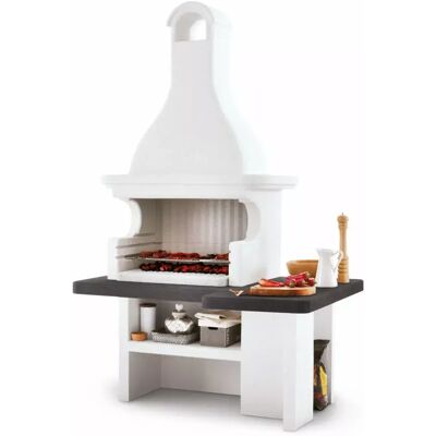 PALAZZETTI Barbecue A Carbonella In Cemento "mauritius" 158x119x252 Cm PALAZZETTI Barbecue A Carbonella In Cemento "mauritius" 158x119x252 Cm
