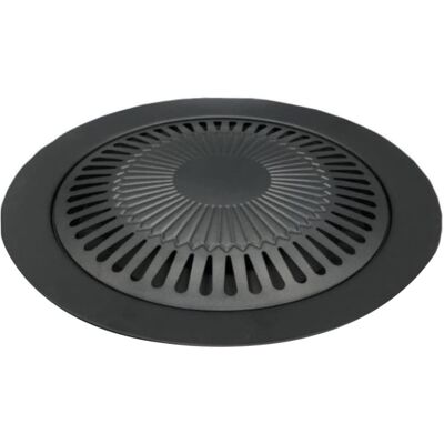 GABRIELLE Piastra Grill Antiaderente, Griglia Per Barbecue Coreana, Vassoio Per Griglia, Griglia Rotonda. GABRIELLE Piastra Grill Antiaderente, Griglia Per Barbecue Coreana, Vassoio Per Griglia, Griglia Rotonda.