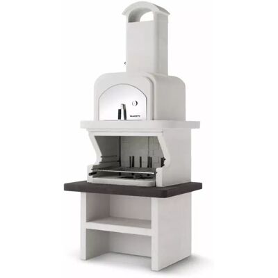 PALAZZETTI Barbecue A Carbonella In Cemento "balos" 118x92x265 Cm PALAZZETTI Barbecue A Carbonella In Cemento "balos" 118x92x265 Cm