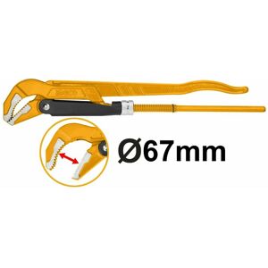 INGCO Pinza Giratubi Svedese A 45° Regolabile Professionale 2 Pollici Da 67 Mm INGCO Pinza Giratubi Svedese A 45° Regolabile Professionale 2 Pollici Da 67 Mm