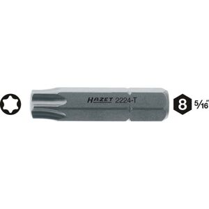 Hazet Bit 2224-t50 ∙ Attacco Esagonale, Massiccio, 5/16 Di Pollice (8 Mm) ∙ Profilo Interno Torx® ∙ Ac T50 Hazet Bit 2224-t50 ∙ Attacco Esagonale, Massiccio, 5/16 Di Pollice (8 Mm) ∙ Profilo Interno Torx® ∙ Ac T50