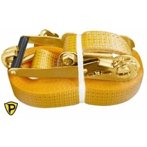 INGCO Cinghie A Cricchetto Fascia Con Gancio A Doppio J 10 Mt X 50 Mm Da 5 Ton INGCO Cinghie A Cricchetto Fascia Con Gancio A Doppio J 10 Mt X 50 Mm Da 5 Ton