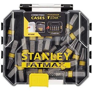 Set di 20 punte Stanley T20 - 25mm - Punte per avvitare Set di 20 punte Stanley T20 - 25mm - Punte per avvitare