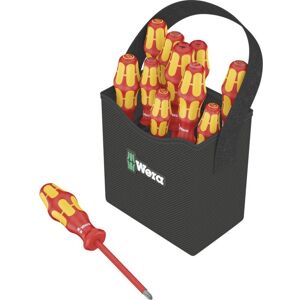 Wera Kraftform 2go 100 Vde Kit Cacciaviti 11 Parti Taglio, Croce Pozidriv, Croce Phillips, Esalobo Interno (tx) - Wera Kraftform 2go 100 Vde Kit Cacciaviti 11 Parti Taglio, Croce Pozidriv, Croce Phillips, Esalobo Interno (tx) -