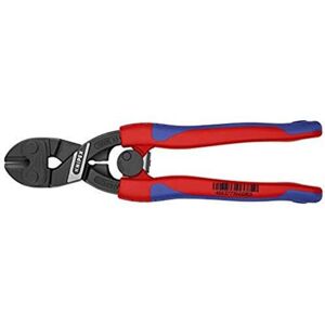 Knipex Cobolt Tronchese A Doppia Leva Bonderizzata Nera, Rivestiti In Materiale Bicomponente, Forma Affusolata 200 Mm 71 12 200 Knipex Cobolt Tronchese A Doppia Leva Bonderizzata Nera, Rivestiti In Materiale Bicomponente, Forma Affusolata 200 Mm 71 12 200