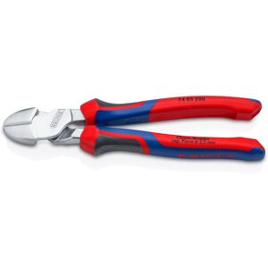 Knipex 74 05 200 Sb Officina E Meccanica Tronchese Con Taglienti Laterali Tipo Forte Con Sfaccettatura 200 Mm - Knipex 74 05 200 Sb Officina E Meccanica Tronchese Con Taglienti Laterali Tipo Forte Con Sfaccettatura 200 Mm -