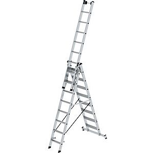 Scala multifunzionale in alluminio Munk Günzburger Steigtechnik 3 sezioni 8 gradini Scala multifunzionale in alluminio Munk Günzburger Steigtechnik 3 sezioni 8 gradini