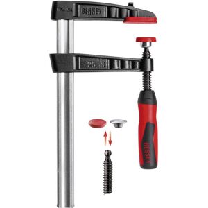 Bessey Strettoio A Vite Con Ganasce In Ghisa Malleabile Originale Tg Con Impugnatura A 2 Componenti Bessey Strettoio A Vite Con Ganasce In Ghisa Malleabile Originale Tg Con Impugnatura A 2 Componenti