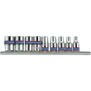 KING TONY 2509mr - Chiave De Tubo, De 1/4 Pollice, Set De 9 KING TONY 2509mr - Chiave De Tubo, De 1/4 Pollice, Set De 9