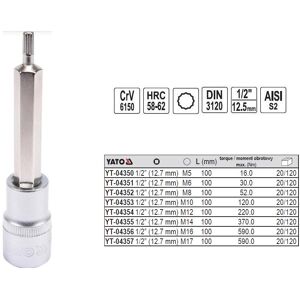 YATO Yt-04355 Setde Connettori E Connettore YATO Yt-04355 Setde Connettori E Connettore