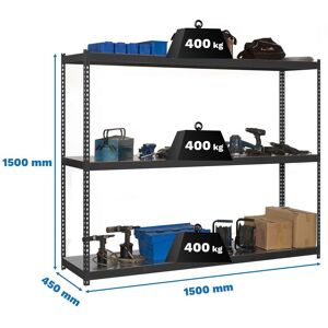 SIMONRACK Ecoforte Scaffale Da Esterno Antracite Robusto SIMONRACK Ecoforte Scaffale Da Esterno Antracite Robusto