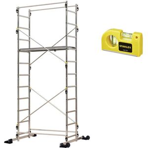 MATISÈRE Trabattello Domestico - Altezza Di Lavoro Max. Di 4.35m - Livella A Bolla - 238703-niveau MATISÈRE Trabattello Domestico - Altezza Di Lavoro Max. Di 4.35m - Livella A Bolla - 238703-niveau