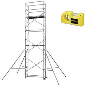 MATISÈRE Trabattello Domestico - 2 Piani - Altezza Max 6.50m - Livella A Bolla - 236705-niveau MATISÈRE Trabattello Domestico - 2 Piani - Altezza Max 6.50m - Livella A Bolla - 236705-niveau
