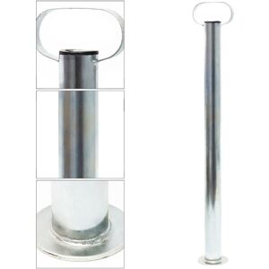 WILTEC - Piede Stabilizzatore Per Rimorchio Carrello Appendice 700 Mm X Ø 48 Mm Con Morsa Di Supporto WILTEC - Piede Stabilizzatore Per Rimorchio Carrello Appendice 700 Mm X Ø 48 Mm Con Morsa Di Supporto