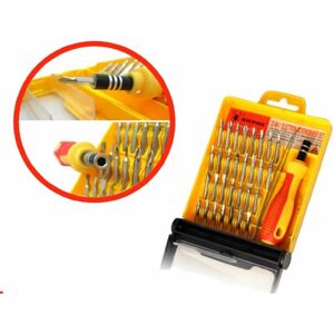 TRADE SHOP - Traesio - Set 32 In 1 Punte Di Precisione Cacciaviti Torx Per Cellulari Orologi Pc - TRADE SHOP - Traesio - Set 32 In 1 Punte Di Precisione Cacciaviti Torx Per Cellulari Orologi Pc -