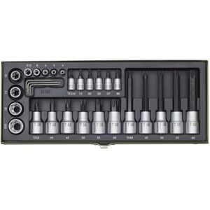 Proxxon Kit Di Chiavi A Bussola 1/2 (12.5 Mm), 1/4 (6.3 Mm) 29 Parti 23103 Proxxon Kit Di Chiavi A Bussola 1/2 (12.5 Mm), 1/4 (6.3 Mm) 29 Parti 23103