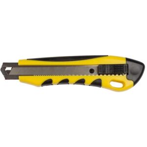 TOOLLAND Coltello Pesante Con Serratura Di Sicurezza - 18 Mm TOOLLAND Coltello Pesante Con Serratura Di Sicurezza - 18 Mm