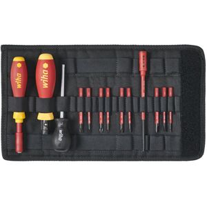 CHUANGO Wiha Set Di Giravite Dinamometrici Torquevario®-s Electric 0,8-5,0 Nm Assortiti 14 Pz. Campo Di Coppia Meccanica A Regolazione Variabile Con Borsa Pieghevole (40674) CHUANGO Wiha Set Di Giravite Dinamometrici Torquevario®-s Electric 0,8-5,0 Nm Assortiti 14 Pz. Campo Di Coppia Meccanica A Regolazione Variabile Con Borsa Pieghevole (40674)