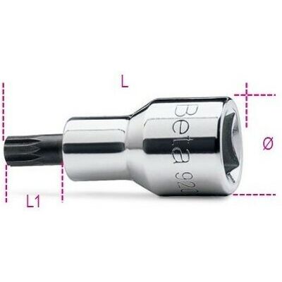 Beta Inserto Maschio A Profilo Xzn 9 A Bussola 1/2' - 920xzn Beta Inserto Maschio A Profilo Xzn 9 A Bussola 1/2' - 920xzn