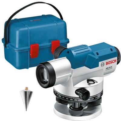 Bosch Strumento Di Livellamento Ottico Gol 32 G Professional In Set Con Valigetta Di Trasporto Bosch Strumento Di Livellamento Ottico Gol 32 G Professional In Set Con Valigetta Di Trasporto