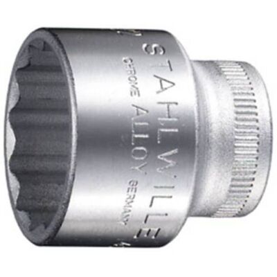 Stahlwille 02010008 - Chiave a bussole da 8mm - 12 punti, 25mm di lunghezza Stahlwille 02010008 - Chiave a bussole da 8mm - 12 punti, 25mm di lunghezza
