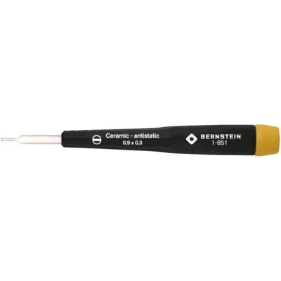 Cacciavite di regolazione con lama in ceramica Bernstein 1-851 Cacciavite di regolazione con lama in ceramica Bernstein 1-851