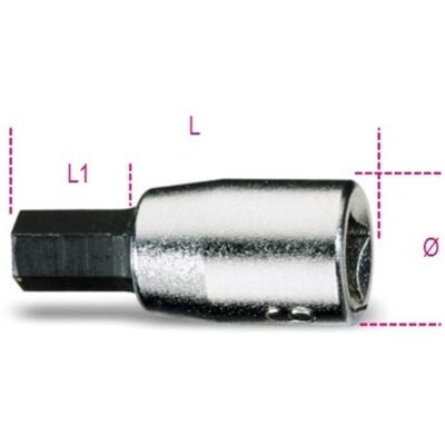 Beta 900ME Bit esagonale da 4mm - Tipo di presa Beta 900ME Bit esagonale da 4mm - Tipo di presa