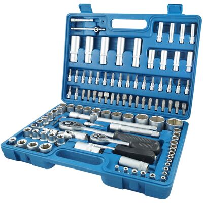BES - Set di 108 chiavi a bussola con valigetta - Utensili manuali BES - Set di 108 chiavi a bussola con valigetta - Utensili manuali