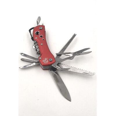 AUSONIA Coltello Multifunzione 24132 15 Usi Cm. 9,5 AUSONIA Coltello Multifunzione 24132 15 Usi Cm. 9,5