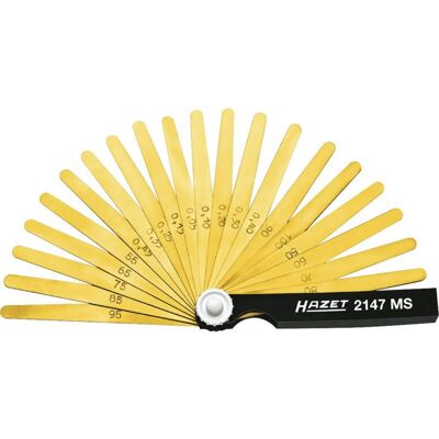 Hazet 2147ms Spessimetro 0.05 - 1 Mm Numero Lame: 20 - Hazet 2147ms Spessimetro 0.05 - 1 Mm Numero Lame: 20 -