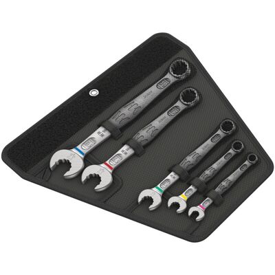 Wera 6003 Joker 5 Set 1 Set Di Chiavi Combinate, 5 Pezzi - Wera 6003 Joker 5 Set 1 Set Di Chiavi Combinate, 5 Pezzi -