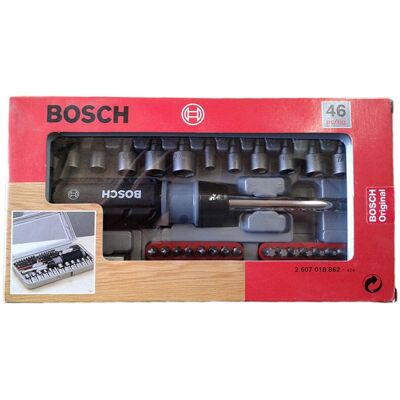 Bosch Kit Utensili Da 46pz Per Auto E Moto Bosch Kit Utensili Da 46pz Per Auto E Moto