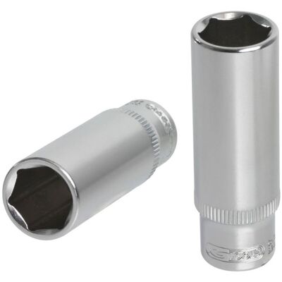 Chromeplus Chiave a bussola lunga 13 mm a 6 punti - 1/4" Chromeplus Chiave a bussola lunga 13 mm a 6 punti - 1/4"