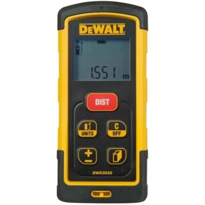 DeWalt Telemetro Laser 50 Metri - Dw03050 DeWalt Telemetro Laser 50 Metri - Dw03050