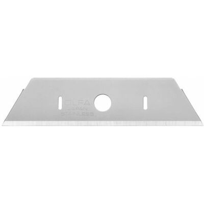 Olfa - Skb-2s/10b - Pack De 10 Cuchillas Trapezoidales 17,5 Mm De Acero Inoxidable Olfa - Skb-2s/10b - Pack De 10 Cuchillas Trapezoidales 17,5 Mm De Acero Inoxidable