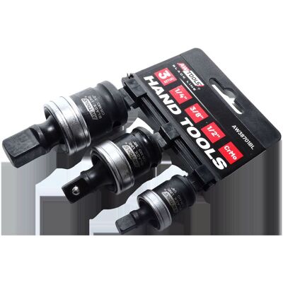 COCO Chiavi E Bussole Awtools Universal Joint Set Acciaio Cr-mo 3 Misure COCO Chiavi E Bussole Awtools Universal Joint Set Acciaio Cr-mo 3 Misure