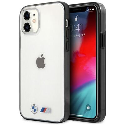 Custodia BMW Sandblast per iPhone 12 mini - Trasparente Custodia BMW Sandblast per iPhone 12 mini - Trasparente