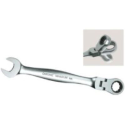 Valex Chiave Combinata A Cricchetto Snodabile - Misura 18 - Valex Chiave Combinata A Cricchetto Snodabile - Misura 18 -