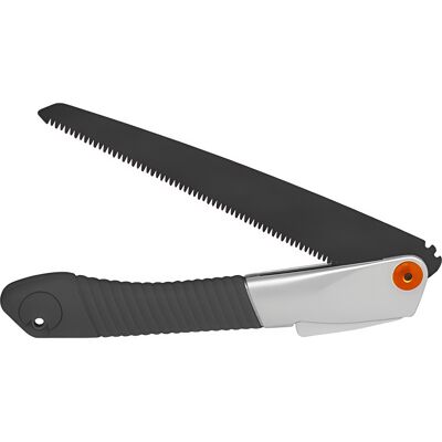 Seghetto pieghevole GT GARDEN - lama 23cm - denti incrociati - impugnatura antiscivolo Seghetto pieghevole GT GARDEN - lama 23cm - denti incrociati - impugnatura antiscivolo