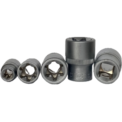 JCB Chiave A Bussola Torx Da 1/2" In Acciaio Cr-v E10 JCB Chiave A Bussola Torx Da 1/2" In Acciaio Cr-v E10