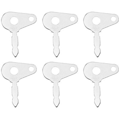 JALLERIA Set Di 6 Chiavi Di Accensione, Chiavi Di Ricambio Universali, Interruttore Di Accensione Di Ricambio, Per Trattori, Attrezzature Agricole, Macchinari Pesanti, Caricatori JALLERIA Set Di 6 Chiavi Di Accensione, Chiavi Di Ricambio Universali, Interruttore Di Accensione Di Ricambio, Per Trattori, Attrezzature Agricole, Macchinari Pesanti, Caricatori