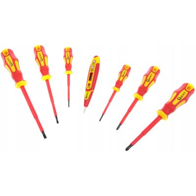 GEKO Set di cacciaviti isolati - 7 pezzi GEKO Set di cacciaviti isolati - 7 pezzi