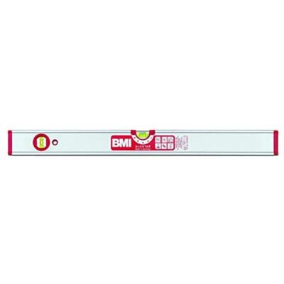 Livella a bolla BMI Alustar 60cm - Precisione ±0,5mm/m Livella a bolla BMI Alustar 60cm - Precisione ±0,5mm/m