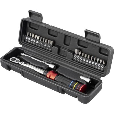 TOOLCRAFT 23 Stk. To-10332102 Kit Chiavi Dinamometriche 1/4 (6.3 Mm) 3 - 25 Nm TOOLCRAFT 23 Stk. To-10332102 Kit Chiavi Dinamometriche 1/4 (6.3 Mm) 3 - 25 Nm